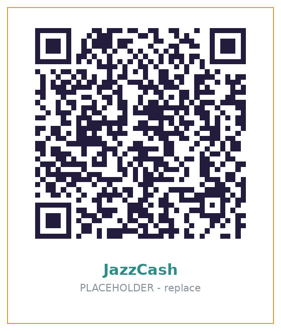 QR code for JazzCash